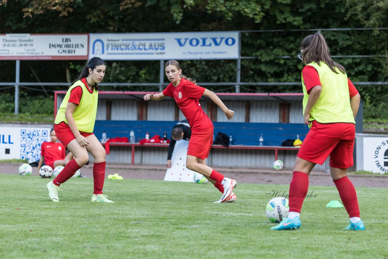 Bild 73 - wCJ VfL Pinneberg - Eimsbuetteler TV : Ergebnis: 0:5